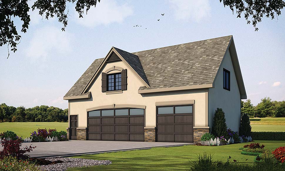 Car Garage Apartment French Country, 3 Car Garage With Apartment Above Plans