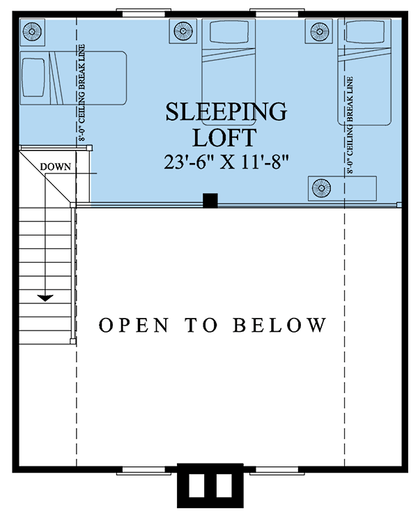 2 Bedroom Cabin With Loft Floor Plans What Is Included In The 2