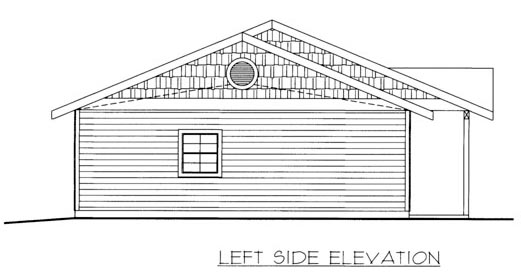 House Plan 86524 - with 810 Sq Ft, 1 Bed, 1 Bath | COOLhouseplans.com