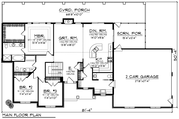 Ranch House Plans Ranch Floor Plans COOL House Plans